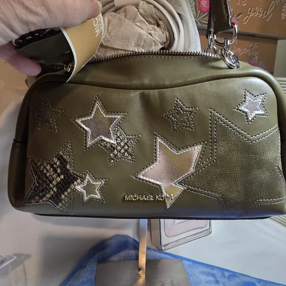 🔥LOW START🔥Michael Kors Star Embellished Bag - Picture 5 of 10